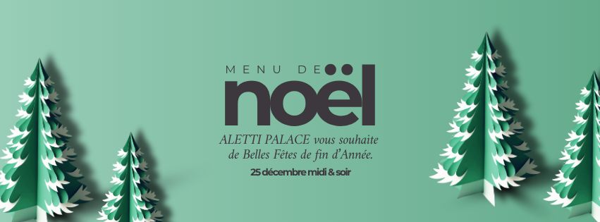 Menu de Nöel