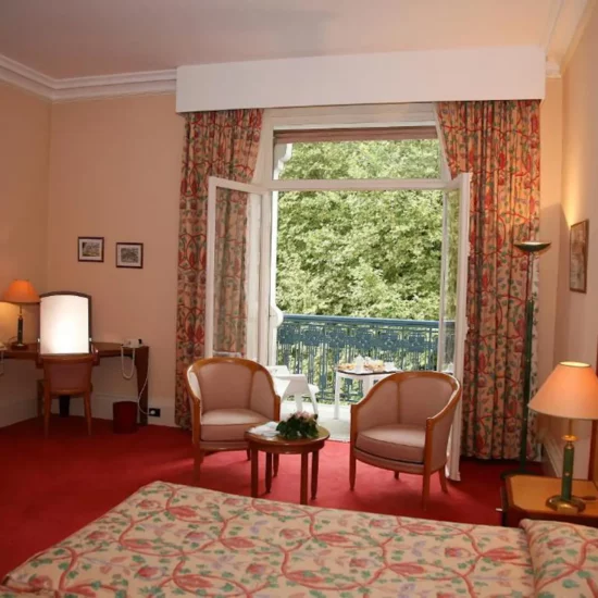 chambre standard balcon vue nature