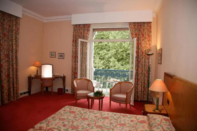 chambre standard balcon vue nature