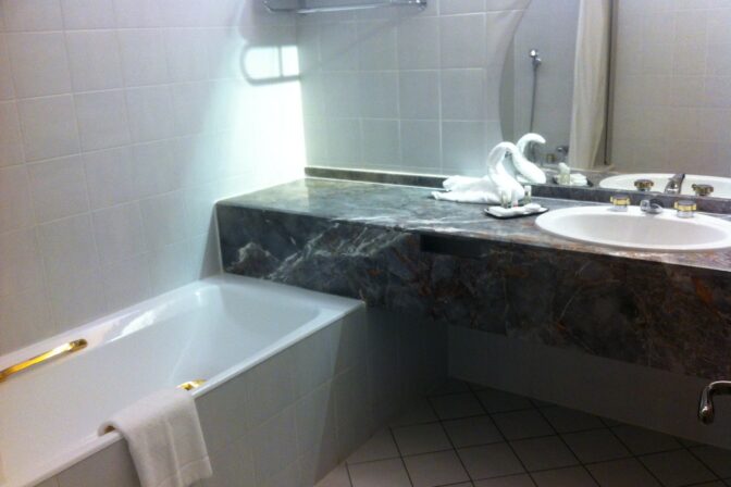 salle de bain baignoire