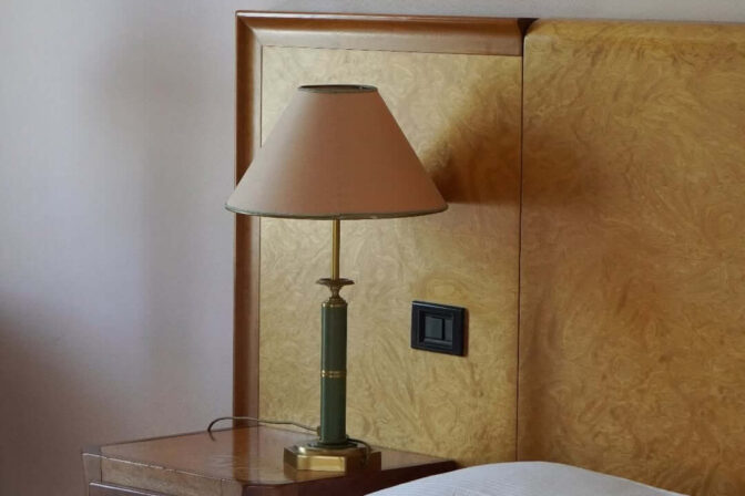 chambre lampe de chevet