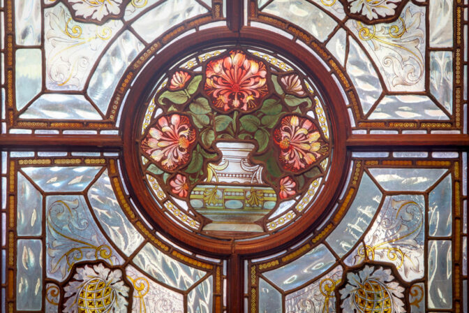 vitraux décorés