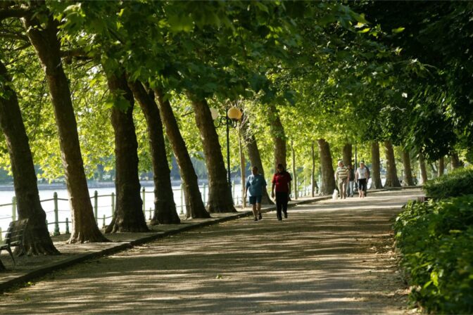Vichy promenade plan d'eau